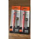 kit Lapiseira Técnica + tubo 12 grafites Hexagonal 0.7mm Jocar GRATIS CORES voltas as aulas Cores:01 Rosa + 01 Rosa