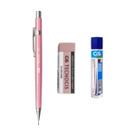 Kit Lapiseira Tecnocis ROSA CLARO 0.7mm + Borracha + Grafite Kit Lapiseira Tecnocis ROSA CLARO 0.7mm + Borracha + Grafite