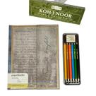 Kit Lapiseiras Koh-I-Noor + Paperblanks Frederick Pautado