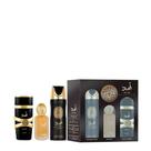 Kit Lattafa Asad Masculino - Eau de Parfum 100ml + Hair Mist 50ml + Desodorante 200ml