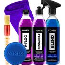 Kit Lava Autos Cera Revitalizador Automotivo Shampoo V-Floc Cera Liquida Blend Vonixx Restaurador Restaurax Kit Lava Autos Cera Revitalizador Automotivo Shampoo V-Floc Cera Liquida Blend Vonixx Restaurador Restaurax