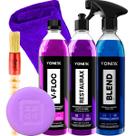 Kit Lava Autos Cera Revitalizador Automotivo Shampoo V-Floc Cera Liquida Blend Vonixx Restaurador Restaurax Kit Lava Autos Cera Revitalizador Automotivo Shampoo V-Floc Cera Liquida Blend Vonixx Restaurador Restaurax
