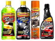 Kit Lava Autos - Lava Autos+ Pretinho+ Silicone+Cera