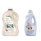 Kit Lava Roupas 3 Litros Coco e Baunilha + Amaciante Girando Sol 2 Lt Talco Delicado Kit Lava Roupas 3 Litros Coco e Baunilha + Amaciante Girando Sol 2 Lt Talco Delicado