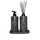 Kit lavabo Bali em Granilite cor Garibaldi ConcretAM