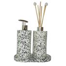 Kit lavabo Bali em Granilite cor Papa-capim ConcretAM