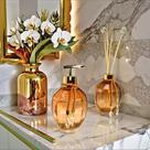 Kit Lavabo Banheiro Completo Vidro Super Luxo