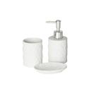 Kit Lavabo Cerâmica Branco Toulon 3 Peças - Melhores ofertas.net Kit Lavabo Cerâmica Branco Toulon 3 Peças - Melhores ofertas.net