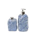 Kit Lavabo Difusor E Saboneteira Cromado Prata Pedra Quartzo