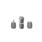 Kit lavabo e banheiro gota cinza Kit lavabo e banheiro gota cinza