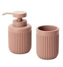 Kit Lavabo Em Cimento Rosê (2 peças) - Mart Kit Lavabo Em Cimento Rosê (2 peças) - Mart