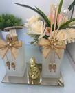 Kit Lavabo Luxo Dourado