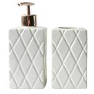 Kit Lavabo P/ Banheiro bancada Acessórios Válvula Rose Gold
