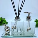 Kit Lavabo, Saboneteira, Difusor E Acessórios ( Cubo Degradê)