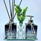 Kit Lavabo Vasinho Cristal Saboneteira, Difusor E Acessórios