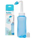 Kit Lavador Nasal Azul 300ml com 2 Bicos de Silicone Buba