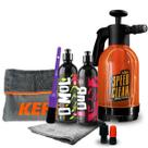 Kit Lavagem Completa Dub Boyz Kers Zacs Speed Clean D-Mol Snow Many Pincel Toalha Twist Microfibra