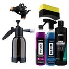Kit Lavagem Espuma V-floc Pretinho Blend Vonixx Snow Foam
