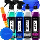 Kit Lavagem Premium Shampoo V-Floc Cera Liquida Blend Spray Vonixx Renovador Intense Limpador Sintra Fast Kit Lavagem Premium Shampoo V-Floc Cera Liquida Blend Spray Vonixx Renovador Intense Limpador Sintra Fast