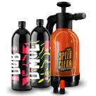 Kit Lavagem Pro Dub Boyz Kers Speed Clean Pulverizador 2L D-Mol 1,5L Snow Many 1,5L Shampoo Auto