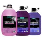 Kit Lavagem Removex Alumax Ecoblack Vintex 5 Litros Kit Lavagem Removex Alumax Ecoblack Vintex 5 Litros