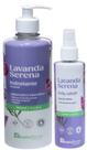 kit LAVANDA SERENA CHEIRO DE NATUREZA (Body Splash + Hidratante) Natuflores