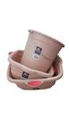 Kit Lavanderia Lavanna 2 Bacia 5,2l E 9l Balde 7,5l Plástico