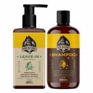 Kit Leave-in e Shampoo Para Cabelo Lemon Bone Don Alcides