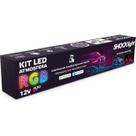 Kit Led Atmosfera Nano Rgb Painel Neon 4x18 12v Shocklight