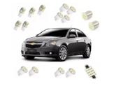 Kit Led Chevrolet Gm Cruze Teto Placa Ré Pingo Mala Luva.