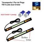 Kit Led DRL Luz Diurna Seta Farolete Lanterna