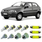 Kit Led Externo Interno Palio Siena G1 1996 A 2002 Ré Teto Placa Farolete Kit Led Externo Interno Palio Siena G1 1996 A 2002 Ré Teto Placa Farolete