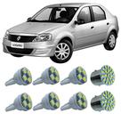 Kit Led Externo Interno Renault Logan 2007/2012 Luz Placa Ré