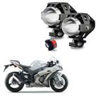 Kit Led Farol de Milha Moto Kawasaki Ninja ZX 10R 1000CC 2010 2011 2012 2013 2014 2015 2016 2017 2018 2019 até 2022 U5