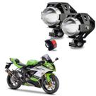 Kit Led Farol de Milha Moto Kawasaki Ninja ZX 6R 636CC 2005 2006 2007 2008 2009 2010 2011 2012 2013 até 2022 U5