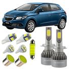 Kit Led Farol Milha H27 GM Onix 13/18 Teto Placa Ré Farolete
