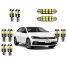 Kit Led Interior Premium Virtus Gts - Canbus T10 Branco Branco-frio