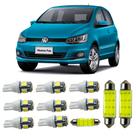 Kit Led Interno Externo Fox 2010/2014 Teto Placa Ré Farolete