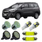 Kit Led Interno Externo GM Spin 2012 A 2020 Teto Ré Placa