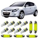 Kit Led Interno Externo Hyundai I30 Ré Teto Placa Farolete