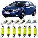 Kit Led Interno Externo Kia Cerato 2009/2012 Teto Ré Placa Kit Led Interno Externo Kia Cerato 2009/2012 Teto Ré Placa