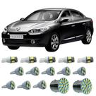 Kit Led Interno Externo Renault Fluence 2010 A 2017