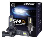 Kit led nano s14x hb4 6500k 5000 lumens 12v sll-149006x shocklight