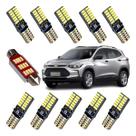 Kit Led Premium Chevrolet Tracker Lt 2021 Teto Malas Re T10 Branco Branco-frio
