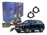 Kit Led W80 Wintech Creta 2025/2026 Farol Baixo + Adaptador