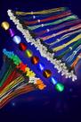 Kit LEDs 5mm 12V com Fios Coloridos Automação, Modelismo, Painéis, Eletrônica Branco, Azul, Vermelho, Verde e Amarelo