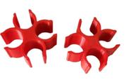 Kit Lee Pro 1000 2 Abraçadeiras Para Tubo-Estojo - Pontas Kit Lee Pro 1000 2 Abraçadeiras Para Tubo-Estojo - Pontas