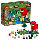 Kit LEGO Minecraft The Wool Farm 21153 (260 Peças)