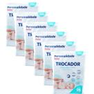 KIT LENÇOL ABSORVENTE DESCARTÁVEL PERSONALIDADE BABY 80x60 CM COM 36 UNIDADES