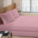 Kit Lençol Elástico e Fronha King 230 Fios Reffinata Buettner Rosa Chic